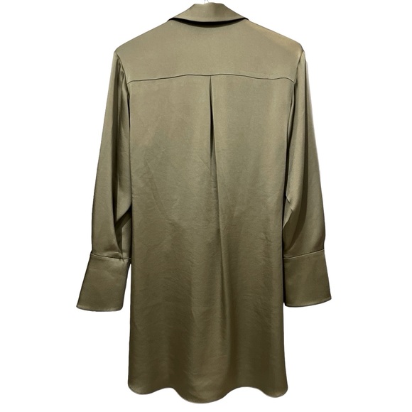 NWT JONATHAN SIMKHAI Roma Mini Dress in Willow Size Small - Picture 9 of 12